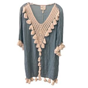 Z&LâSwimsuit CoverupâDressâwithâTassels